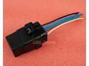 Waterproof Integrated automobile relay 12V DC 40A Relay Socket with wire 5PIN