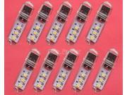 10pcs Transparent 5V 0.8W Mobile Power USB Lamp SMD LED W Shell Energy Saving