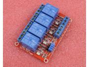 24V 4 Channel Relay Module with Optocoupler H L Level Triger for Arduino