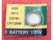 10PC SLR1120 391 SR1120 AG8 Button Batteries Coin Batteries Watch Batteries