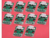10pcs Female 2.54mm MICRO USB to DIP 5 Pin Pinboard 2.54 Brand New