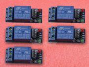 5pcs 12V 1 Channel One Channel Relay Module Low Level Triger for Arduino AVR PIC