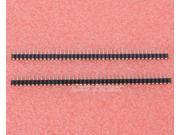 10pcs 1x40 Pin Single Row 2.54mm Round Female Header