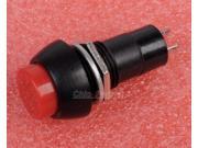 Red Round Lockless ON OFF Push button Switch 12mm