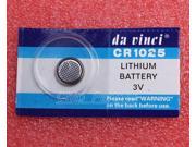5PCS 3V CR1025 Button batteries Li Battery for Car Remote Control