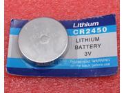10pcs 3V CR2450 Button Batteries Li Cell Battery Scales Battery for Frog light