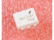 10PCS MOC3081 DIP 6 Optoisolators Transistor Output FAIRCHILD