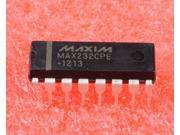 2PCS MAX232CPE DIP 16 MAX232 DIP16 5V Powered Receivers DUAL RS232