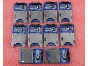 10pcs SD Card Module Slot Socket Reader For Arduino ARM MCU NEW Read And Write