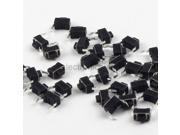 100pcs 3*6*5mm 2pin DIP Push Tach Button Switch for PCB Mount