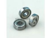 10pcs R8ZZ Metal Steel Ball Bearings Roller 12.7*28.575*7.938mm