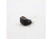 2pcs 90 Degree HDMI Right Angle Male to Female adapter Connector