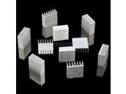 10pcs Aluminum Heat sink 14*14*6mm for 3D printer stepper motor driver board