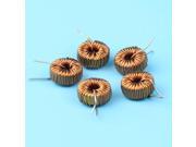 5pcs 100uH 6A Toroid Core Inductor Wire Ring Wind Wound Inductance Coil for DIY
