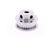 2GT 36T Gear Tooth Pulley Aluminum Alloy 5mm Inner hole for 6mm Timing Belt