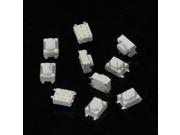 100pcs 3*4*2.5mm 4Pin White Button Switch for Car Remote Control