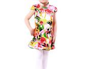 Handmade Girls Dress Chinese Cheongsam Qipao Children Kids Cotton Clothing 105