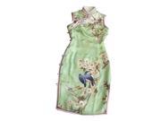 Premium Silk Top Tailor Artistry Cheongsam Qipao Gown Dress Free Custom Made 127