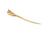 Luxury Solid Mahogany Hair Stick Pin Accessories 107% Hand Carved Wood Art ***