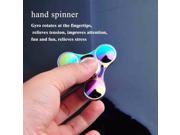 50PCS/Lot Rainbow Colorful Tri Fidget Hand Spinner EDC Toy For Kids/Adult DHL