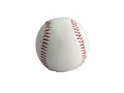 9 Soft Leather Sport Game Practice Trainning Base Ball Softball White