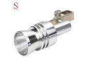 Car Turbo Sound Whistler Muffler Exhaust Pipe Blow Off Valve 18mm