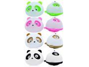 2x Auto Dashboard Air Freshener Blink Lovely Panda Perfume Diffuser for Car Pink