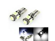 2x Canbus T10 194 168 W5W 5050 5 LED SMD Car Side Wedge Light Lamp Bulb