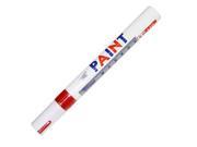 1pcs Permanent Waterproof Car Tyre Tire Metal Marker Paint Pen Quick drying Red