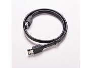 New Black 0.5M 3FT eSATA to eSATA 7 Pin Shielded External Durable Cable Cord