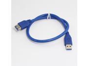 USB 3.0 A Male Plug To Female 0.3m Socket Extension Cable Cord