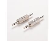 3.5mm Stereo Male to Male Audio Headphone Adapter Jack Coupler Connector