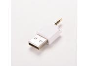 3.5mm Male AUX Audio Plug Jack to USB 2.0 Female Converter Cable Cord Car