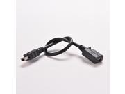 Black USB extension cable adapter cord cable lead 5 PIN male to female