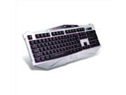 K RAY K816L Gaming Keyboard with Adjustable Backlight USB Wired Illuminated Computer Keyboard