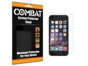 Combat 6 Pack HD Clear Screen Protector for Apple iPhone 6 4.7
