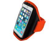 Orange Running Sports Gym Armband for Apple iPhone 6 Plus 5.5