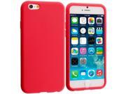 Red Silicone Soft Skin Rubber Case Cover for Apple iPhone 6 Plus 5.5
