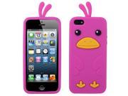 Apple iPhone 5S 5 Hot Pink Chick Pastel Skin Case Cover
