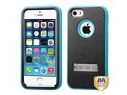 Apple iPhone 5S 5 Black Tropical Teal VERGE Hybrid Case Cover Stand