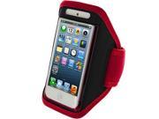 Red Running Sports Gym Armband for Apple iPhone 5 5S