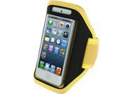 Yellow Running Sports Gym Armband for Apple iPhone 5 5S