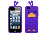 Apple iPhone 5S 5 Electric Purple Chick Pastel Skin Case Cover
