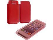 Red Sleeve Pouch for Apple iPhone 5 5S
