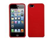 Apple iPhone 5S 5 Solid Flaming Red Phone Protector Case Cover