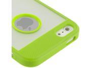 Neon Green Crystal TPU Hybrid TPU Case Cover for Apple iPhone 5 5S