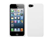Apple iPhone 5S 5 Solid Ivory White Phone Protector Case Cover
