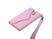 Apple iPhone 5S 5 Pink Premium MyJacket Wallet Case Cover