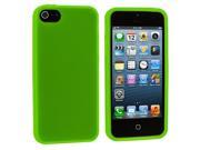 Neon Green Silicone Soft Skin Case Cover for Apple iPhone 5 5S