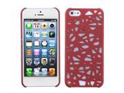 Apple iPhone 5S 5 Red Bird s Nest Back Protector Case Cover